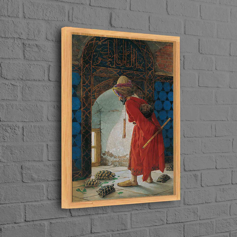 Print on Canvas, 20 cm H x 30 cm W, White Floater Framed