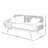 Solid Wood Design Bench