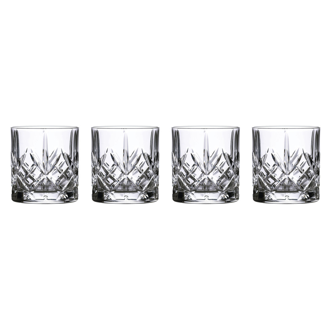 Marquis by Waterford Maxwell 10.5 fl. oz. Whiskey Glass, 4-Piece Set (Set of 4) Marquis by Waterford