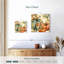 Yarlin, récolte d'aquarelle bleu sarcelle citrouilles I-109384041