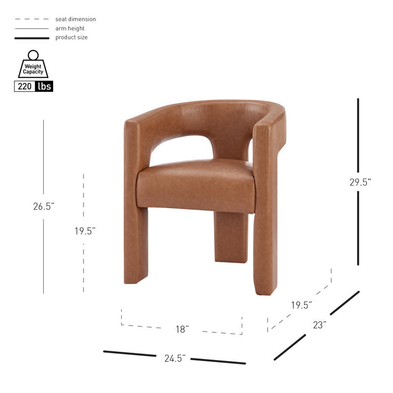 Barris 6-Piece Upholstered Dining Armchair Set