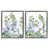 Cadre flottant gris lustré sélectionné