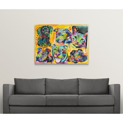 " 5 Dogs And A Cat " by Dean Russo