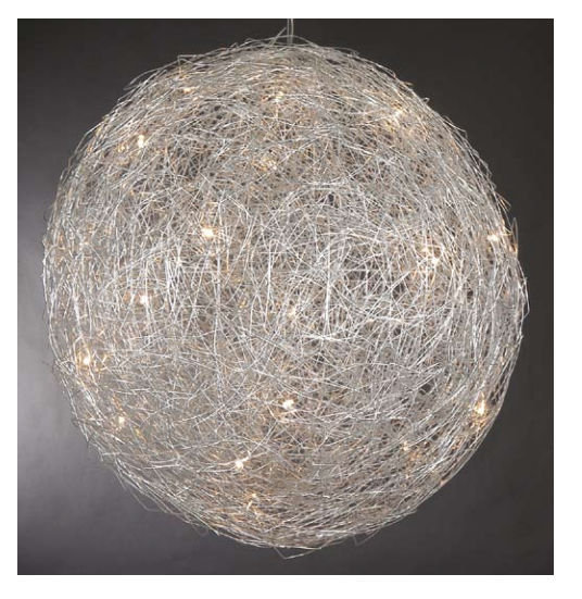 Natick - Light Chrome Sphere Pendant