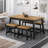 Wood Dining Table Doncella | Latitude Run®