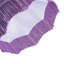 19cm H Velvet Lamp Shade in Purple
