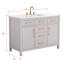 Meuble-lavabo simple 48 po Wenniah-210476971
