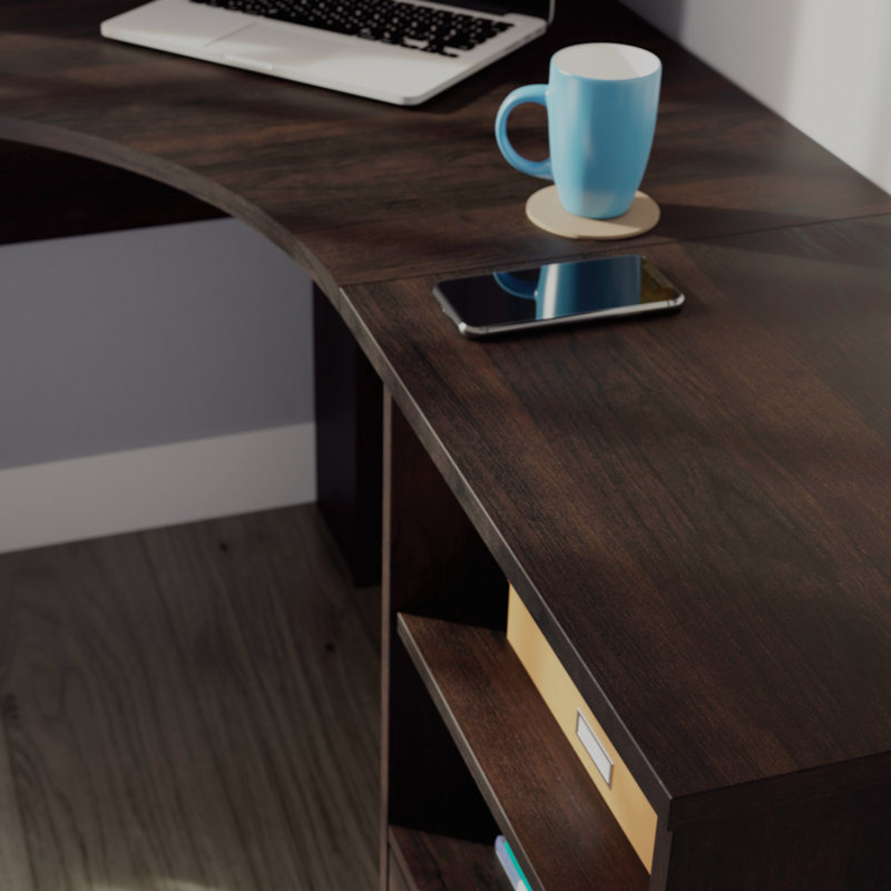 Bureau en coin