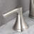 Elegant Widespread Bathroom Faucet, 2 Handle Vanity Sink Faucet with High Arc Spout-54374846