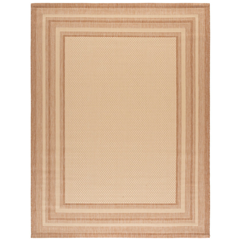 Courtyard Performance Striped Indoor Indoor/Outdoor Area Rug, Rectangle 8' x 10'