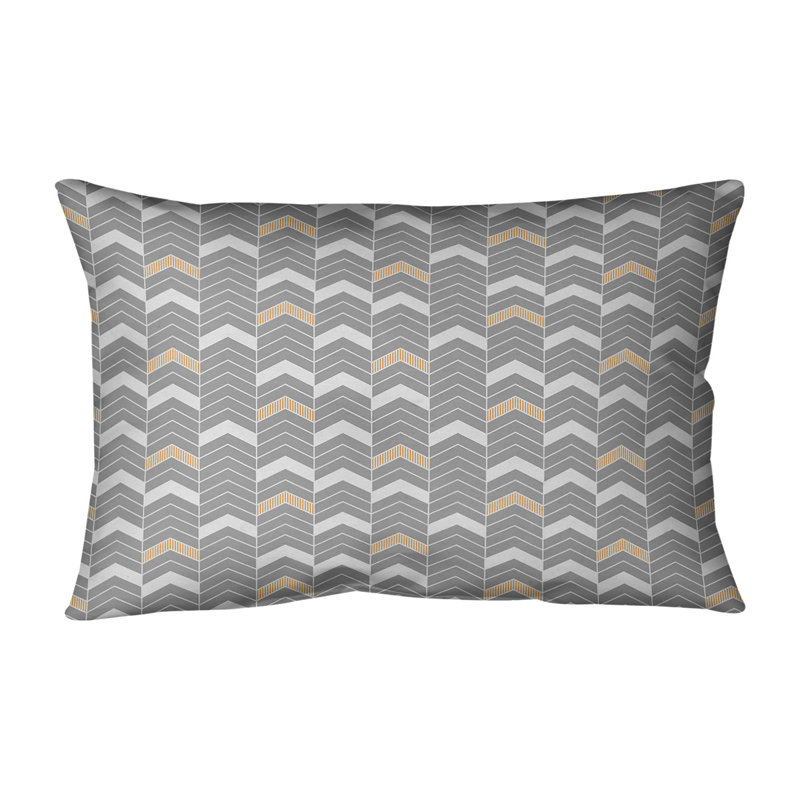 Coussin Rhonda, H 14 po x l 20 po, Orange, Pas de bourre