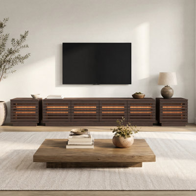 3- Piece TV Stand Living Room Set
