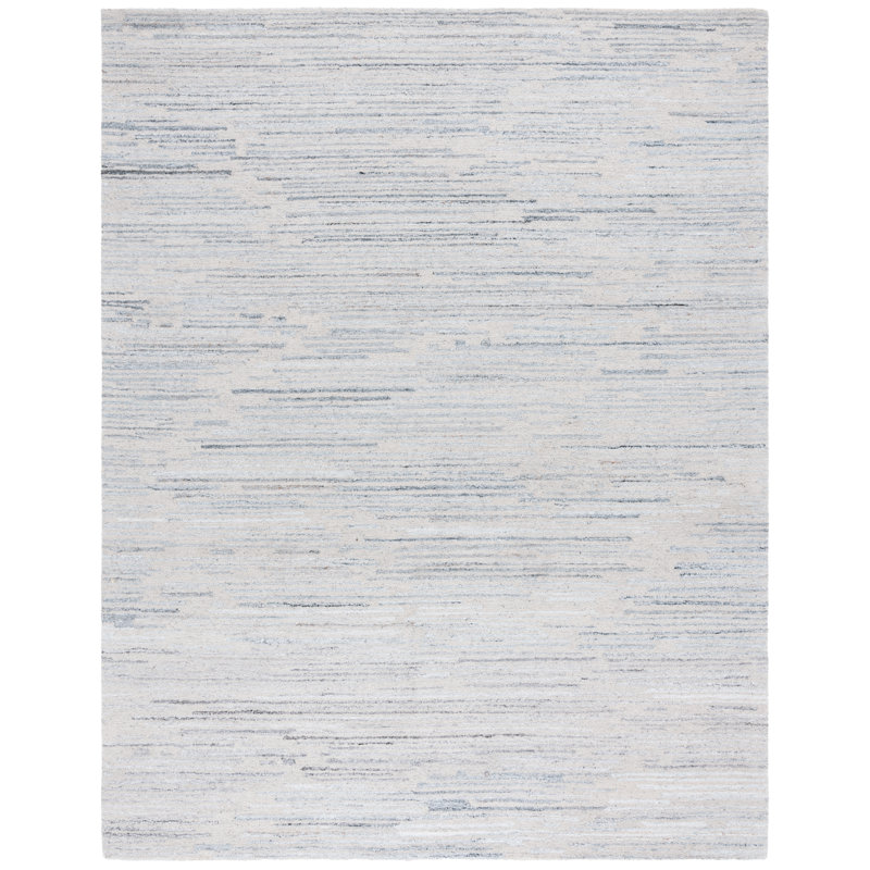 Quintyn Abstract Hand Tufted Performance Abstract Rug, Rectangle 8' x 10'