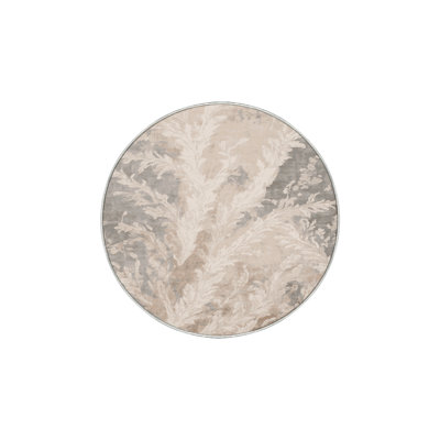 Machine Washable Beige Area Rug GSIX03611