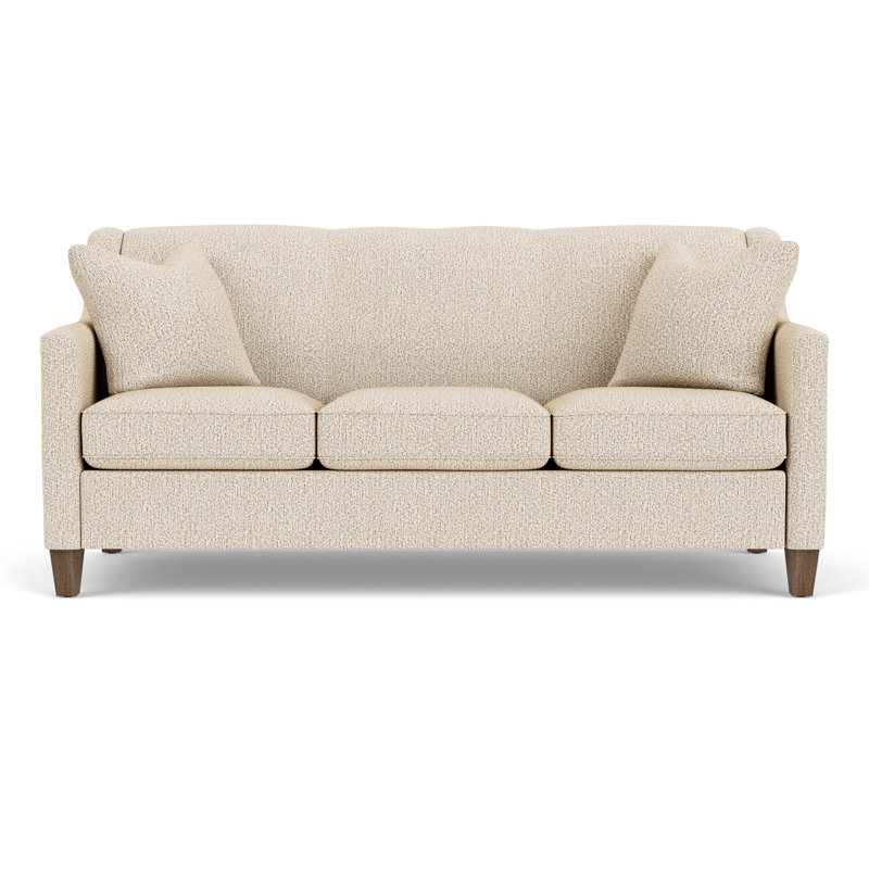 Shorecrest Upholstered 78'' Sofa, Moondust Polypropylene/Olefin