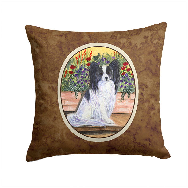 Coussin décoratif intérieur/extérieur papillion