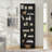 CD DVD storage cabinet, bookcase, adjustable shelf 8-layer storage, display bookshelf, home, office, multi-functional double-layer bookcase, can be disassembled into two 4-layer storage bookcases-1700424470