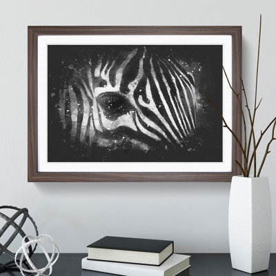 Zebra Vol.1 Paint Splash - Picture Frame Graphic Art