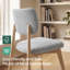 Chaise d'appoint rembourrée en bois massif-128944787-128944786