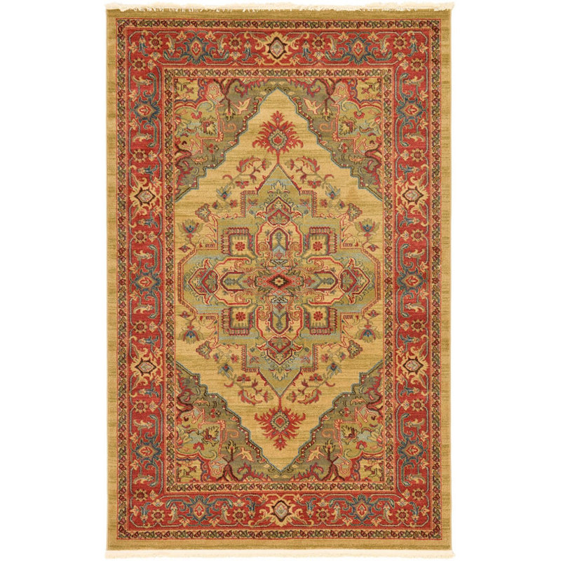 Azar Geometric Indoor Rug, Rectangle 2'2" x 3'