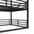 Bunk Bed, Heavy-Duty Metal Triple Bunk Bed with Guardrails and Noise-Reducing Design, Space-Saving-2088048287-2088048221