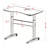 Adjustable Metal Base Standing Desk-27104579-27056828
