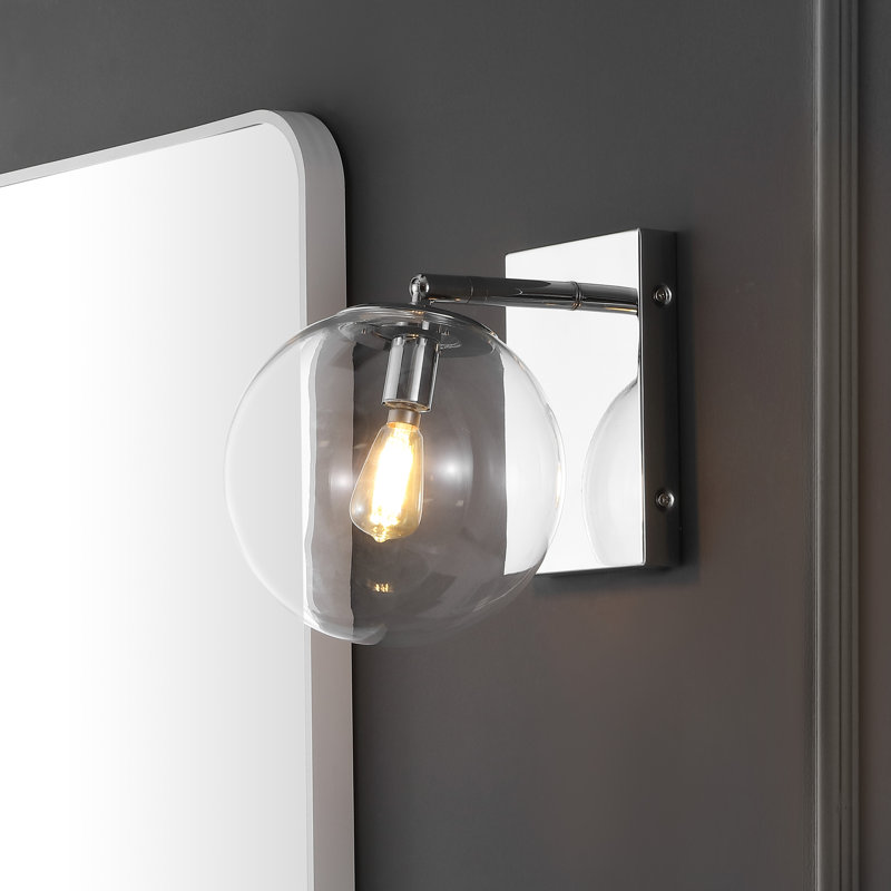 Ackworth Armed Sconce, Chrome