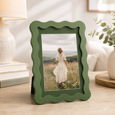 Green Wood Picture Frame