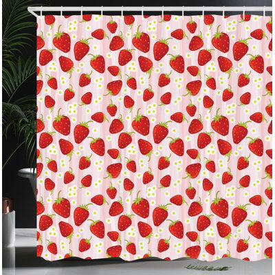 Castenada Shower Curtain with Hooks Included