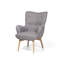 Linda Upholstered Armchair with Footstool-17953306