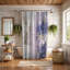 Gilded Lilac Luminescence - Premium Shower Curtain-98781748
