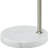 Keira Iron Arched Floor Lamp with Linen Shade