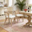 Chaise de salle à manger avec accoudoirs, ensemble de 2 (table non incluse)-8372676