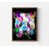 Cadre photo brun simple sans passe-partout