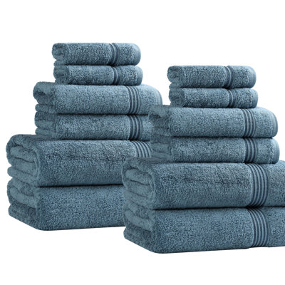 Guadlupe 12-Piece Egyptian Cotton Towel Set