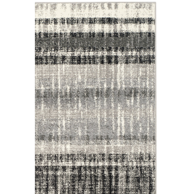 Evoke Performance Striped Rug, Rectangle 4' x 6'