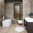 FerdY Maui 67" Acrylic Freestanding Bathtub,Soaking Tub With Brushed Nickel Drain