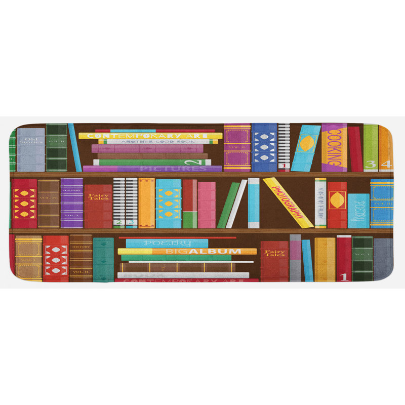 Tapis de cuisine pour bibliothèque