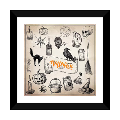 Trove d’halloween, impression sur toile tendue