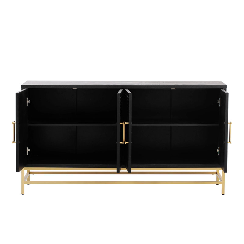 Buffet 59,8 po Zadey, Black