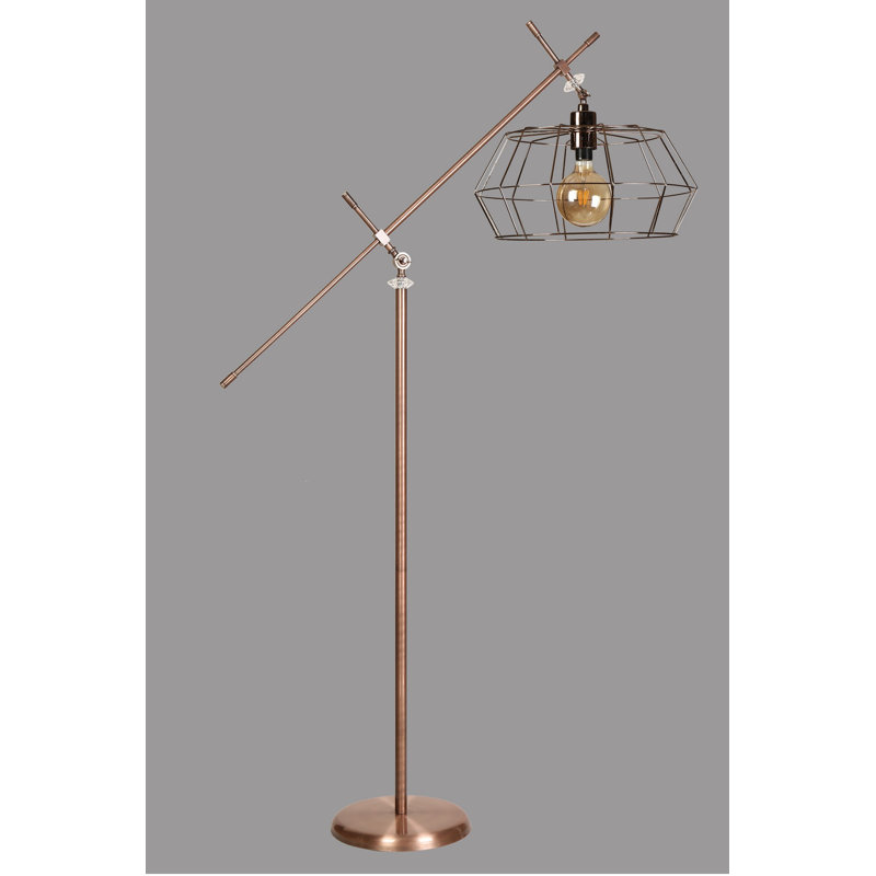 70.87 " Chrome Task Floor Lamp