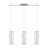 Holmquist 3-Light Dimmable Kitchen Island Pendant 