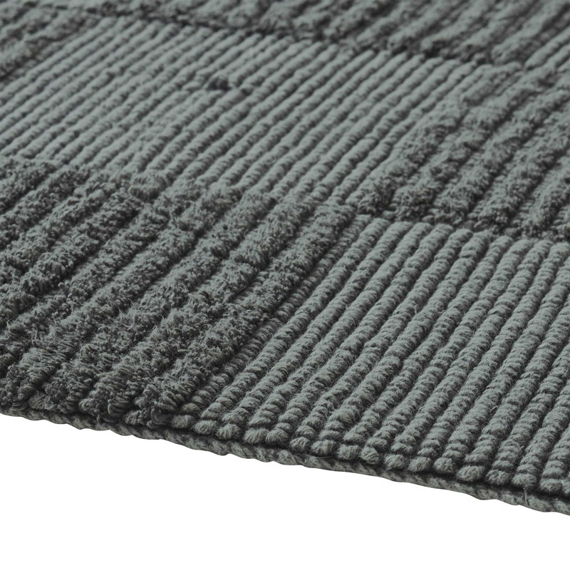Tapis pour salle de bain en coton Seigle, Simple - L 21 po x l 34 po