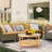 31.5In. Patio Wooden Side Table-1600986227