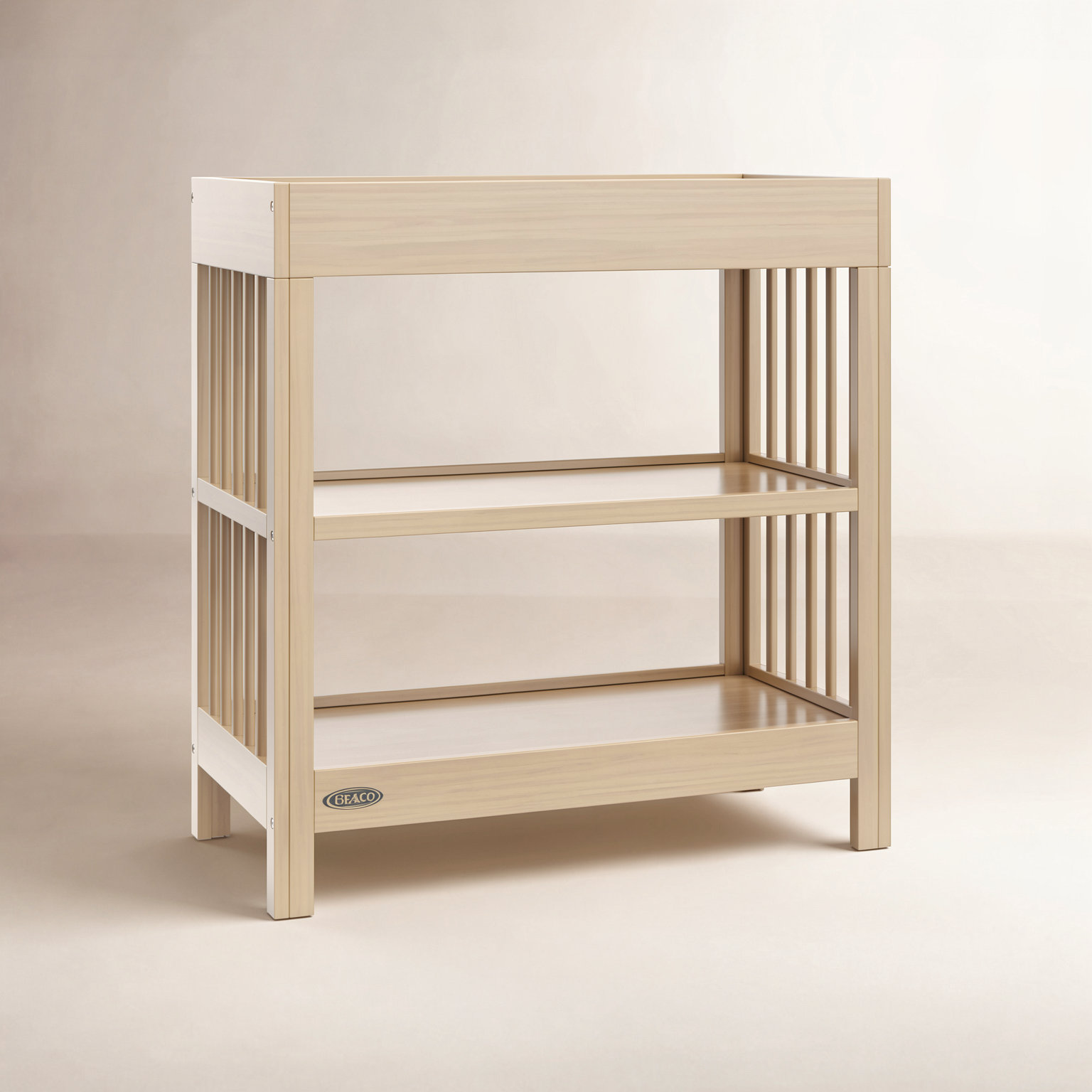 Teddi Changing Table with Pad, Driftwood