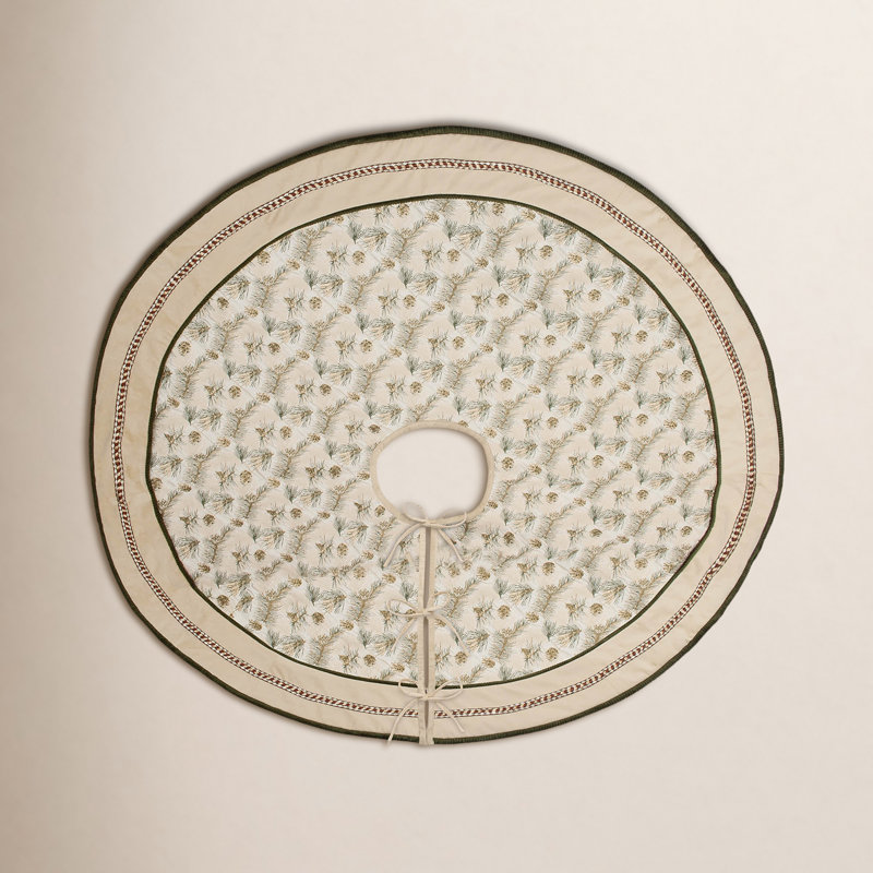 Jupe d'arbre pin et pinecone