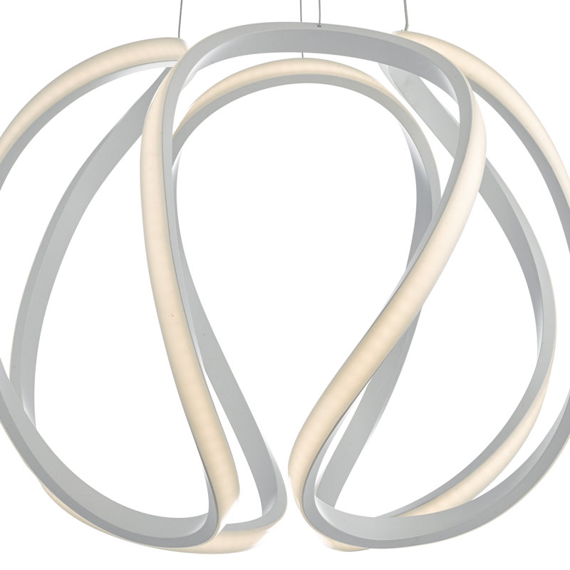 Pearl - Light White LED Unique/Statement Pendant