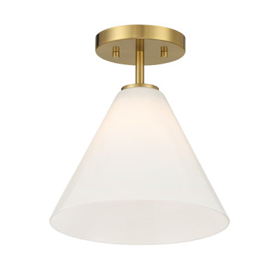 Hashimoto 1-Light Mini-Pendant or Semi-Flush