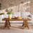47" Solid Wood Coffee Table