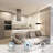 5cct Led Recessed Linear Light Dimmable With J-box, Grille Anti-glare